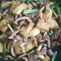 ☆フミッキー☆'s cooksnap of when they made 簡単★厚揚げと豚こまの甘辛炒め.