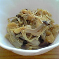 プミッキィ☆'s cooksnap of when they made 油揚げときのこの味噌炒め.