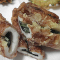 Apple_Home's cooksnap of when they made ちくわと大葉とのりの天ぷら(*´ 艸`).