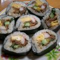 piAce's cooksnap of when they made ＊コリアン風のり巻＊.
