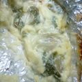 monchanママ's cooksnap of when they made 鮭のホイル焼き☆ホワイトソース☆.