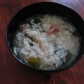 桃茶の母's cooksnap of when they made じゃこと梅干しのおじや.