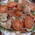 okh235's cooksnap of when they made 本格的de簡単☆たこのカルパッチョ♪.