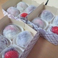 nptn's cooksnap of when they made レンジで簡単！いちご大福　２種類.