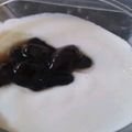 ユーロン's cooksnap of when they made 黒豆ヨーグルト.
