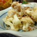 kaiko子's cooksnap of when they made カリフラワーの梅・しらす和え.