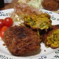 紫の薔薇と真珠。's cooksnap of when they made ごぼうがいい仕事しているカボチャコロッケ.