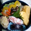 MINARIN5's cooksnap of when they made はんぺんとプリプリ海老の磯辺蒸し♪.