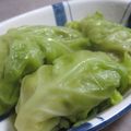 おにぎりママ's cooksnap of when they made 餃子・焼売の残ったタネはキャベツで巻々♪.
