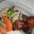 きらり流れ星's cooksnap of when they made すし酢で☆ジューシー肉だんご.