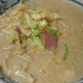 CoffeeCoco's cooksnap of when they made 白湯偽豚骨！！　コク旨豆乳ラーメン.