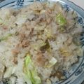 CoffeeCoco's cooksnap of when they made オリーブが美味い、ツナとキャベツの塩焼飯.