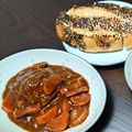Kaori 's cooksnap of when they made 圧力鍋★３分煮込みハンバーグ.