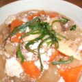こぐま母's cooksnap of when they made 残り野菜と大根ひき肉豆腐あんかけ.
