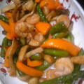 じょでぃー's cooksnap of when they made 強火で一気に～海老と彩り野菜のうま炒め.