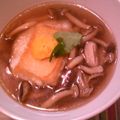 memebu's cooksnap of when they made きのこたっぷり♪簡単！餅入りきのこ汁.