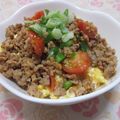 さったんママ's cooksnap of when they made スピードレシピ✿トマトと豚ひきの丼.