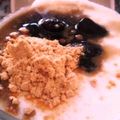 ユーロン's cooksnap of when they made ☆黒豆×きなこ×ヨーグルト☆.