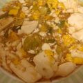 megumichan20's cooksnap of when they made ねぎと豆腐のオイスター炒め☆いり卵のせ.