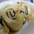 97K004's cooksnap of when they made 油揚げまきまきロール.