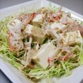春小町's cooksnap of when they made お豆腐とかにかまのゴマドレサラダ.