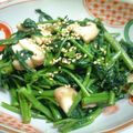 myukitty's cooksnap of when they made にんにく醤油で☆空芯菜の炒めもの.