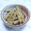 kimiko2564's cooksnap of when they made 酢ごぼう[おせち].
