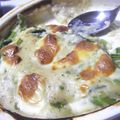 ぐまちん's cooksnap of when they made 小松菜が1束食べられる小松菜グラタン☆.