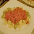 White-Plumeria's cooksnap of when they made ローマの郷土料理アマトリチャーナのパスタ.