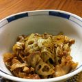 Newまっきん's cooksnap of when they made 豚バラと蓮根のペペロンチーノ.