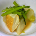 Leone0815's cooksnap of when they made かぶと厚揚げの簡単煮.