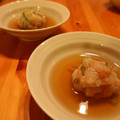 べびぃちゃん's cooksnap of when they made 蓮根と海老の蒸し団子＊あっさりあんかけ.