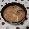 ころω's cooksnap of when they made サバ缶で☆簡単味噌汁.
