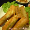 ☆RUN☆'s cooksnap of when they made シーフードミックスとはんぺんの春巻き.