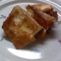 kuishinboF's cooksnap of when they made チーズフォンデュ風?トースト.