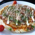 ゆいランラン's cooksnap of when they made ごはんでお好み焼き～!?✿.