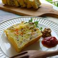 甘夏かん's cooksnap of when they made レンコンとキノコのケークサレ☆.