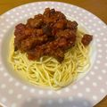 クックKLRAJE☆'s cooksnap of when they made 超〜簡単！がっつり系ミートソース.