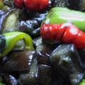 はっぴーはりぼ's cooksnap of when they made あっさり鶏ガラ風味のナス＆ピーマン炒め煮.