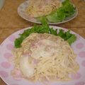 MyT09's cooksnap of when they made 白菜とベーコンのしょう油クリームパスタ.