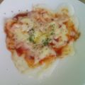 iwmkor's cooksnap of when they made ☆餅もちピザ☆.