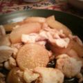 Nori0616's cooksnap of when they made 鶏肉と大根の煮物.