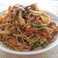 caramel-cookie's cooksnap of when they made マヨ風味ソース焼きそば.