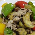 chocotama's cooksnap of when they made ナス豚肉ピーマンでジャッ！とシンプル炒め.