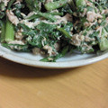 さとみに's cooksnap of when they made ♣春菊とツナのごまマヨ和え♣.