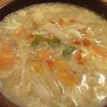 Okomayu's cooksnap of when they made 酸辣湯.