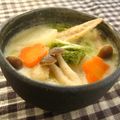 kigiri's cooksnap of when they made 圧力鍋で☆手羽先と冬野菜のまろやかスープ.