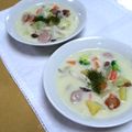 ぺたん子's cooksnap of when they made ほっこりあったまろ☆サツマイモのシチュー.