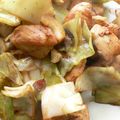 rota_london's cooksnap of when they made キャベツと鳥肉のバルサミコ炒メ.