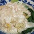 miquinha's cooksnap of when they made 基本の蟹あんかけ炒飯.